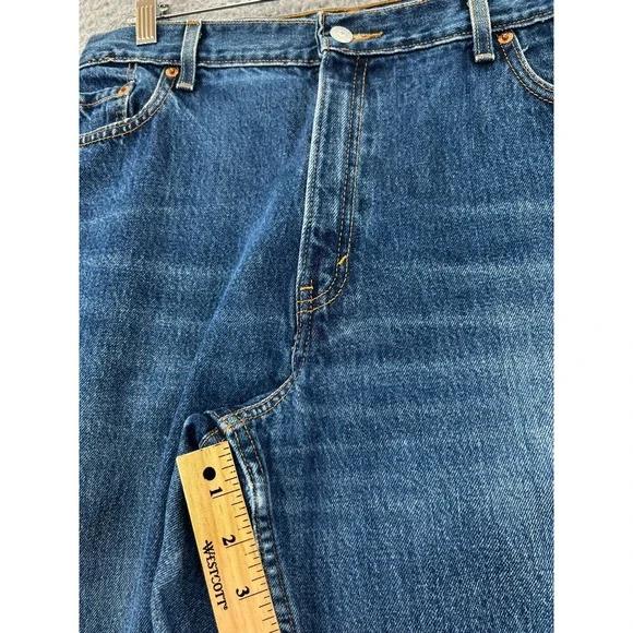 Vintage Y2k Levi's 550 Relax Fit Taper Leg Jean Women 14 Reg (32x30 Actual) READ - Picture 14 of 15